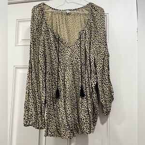 Leopard Top